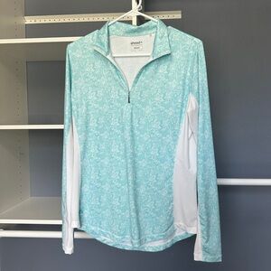 Kate Lord Idalia Performance Print Sun Shirt - Size Medium